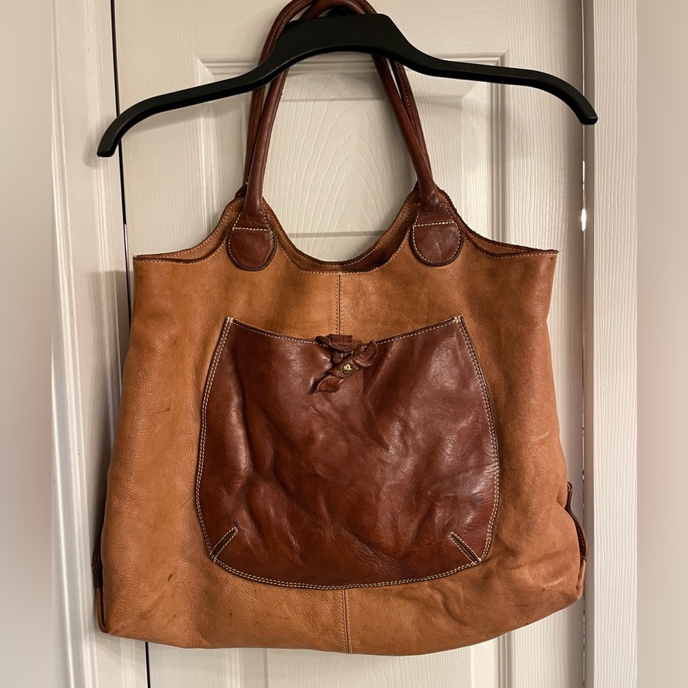 Costanza Rota leather distressed tote bag